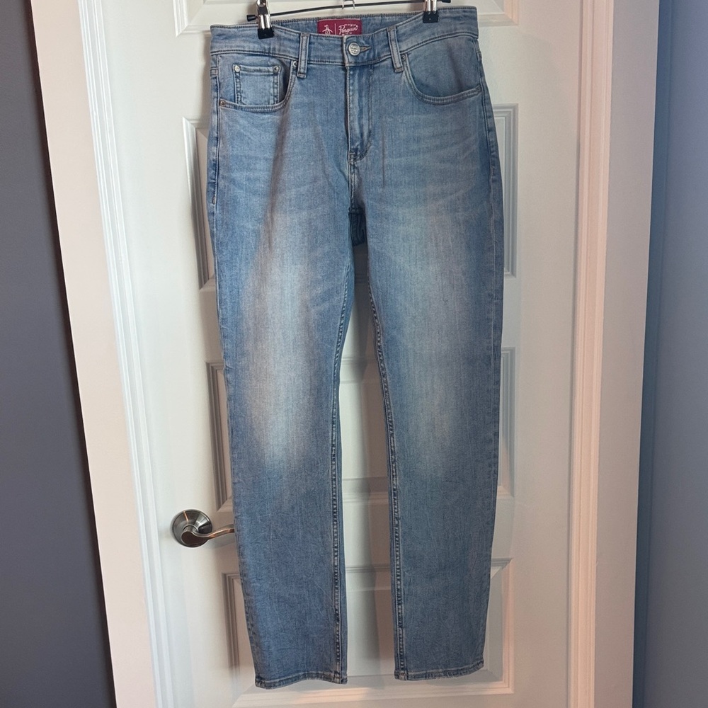 Original Penguin Light Blue Slim Fit Jeans
